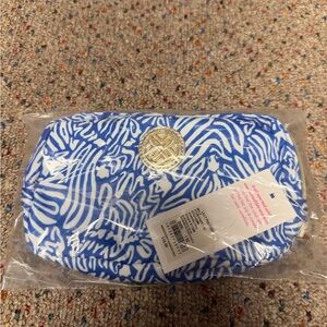 Lilly Pulitzer Blue and White Fanny bag